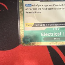 Electrical Luna OP08-036 Two Legends One Piece CCG - Image 3