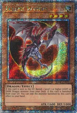 Yugioh! LP Eclipse Wyvern - RA04-EN177 - Quarter Century Secret Rare - 1st Editi - Image 1