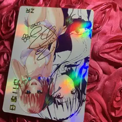 Nino Nakano The Quintessential Quintuplets Goddess ZR Portrait Waifu Card - Image 3