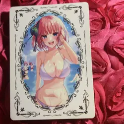 Nino Nakano The Quintessential Quintuplets Goddess ZR Portrait Waifu Card - Image 4