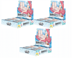 3 Box Weiss Schwarz Brown Dust 2 Booster Box Bushiroad JP PreSale New TCG Justia - Image 1