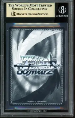 SIGNED "AZX" Brid Weiss Schwarz 2024 NIKKE SP Japanese #090SP PRISTINE BGS 10 - Image 2