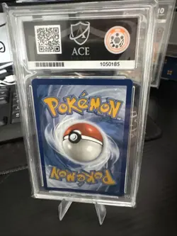 Pokemon Black Star Promo Rayquaza Holo Card SWSH029 ACE Grade 9 - Image 2