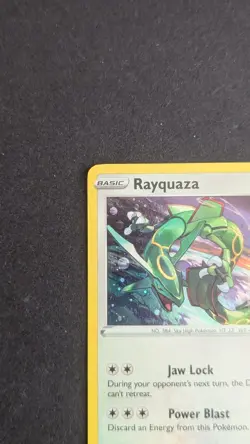 Pokemon Rayquaza Holo Black Star Promo TCG Card SWSH029 - Image 5