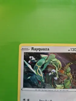 Pokemon Rayquaza Holo Black Star Promo TCG Card SWSH029 LP - Image 2