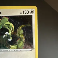 Pokemon TCG Rayquaza Black Star Promo Holo Card SWSH029 With Swirl. - Image 2