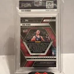 2024-25 Panini Mosaic-Yao Ming #294 International Gold 10/10 SSP PSA 9 POP Is 1 - Image 2