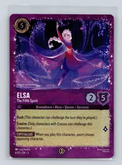 Disney Lorcana Promo Cards #6 Elsa - Image 1