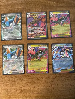 Pokemon Chaos Rising EX/Ultra Rare Lot Of 6 Cards all NM condition. - Image 1