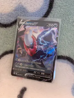 Darkrai V Full Art Ultra Rare 098/189 Astral Radiance Pokemon Card LP - Image 1