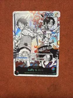 ST30-001 Luffy & Ace leader Alt Art (Parallel) One Piece Card Game ENGLISH Deck - Image 2