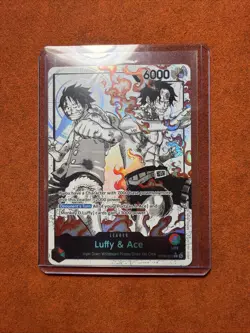 ST30-001 Luffy & Ace leader Alt Art (Parallel) One Piece Card Game ENGLISH Deck - Image 5