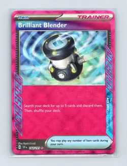 Brilliant Blender 164/191 Holo ACE SPEC Rare Prize Pack Series Cards Pokemon LP - Image 1