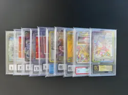 High-End Pokemon Slab & Raw Card Collection Box Lot - Graded 9/10 Only - Limited - Image 2