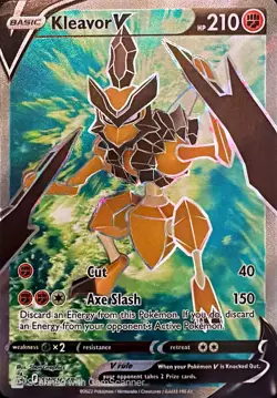 Kleavor V (Full Art) Promo Holofoil SWSH: Sword & Shield Promo Cards SWSH248 NM - Image 1