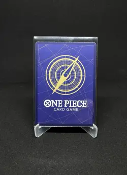 Trafalgar Law OP10-119 SEC English One Piece TCG Card Royal Blood NM Gold - Image 2