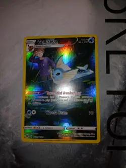 Vaporeon TG02 SWSH09: Brilliant Stars Trainer Gallery Ultra Rare Pokemon Card NM - Image 1