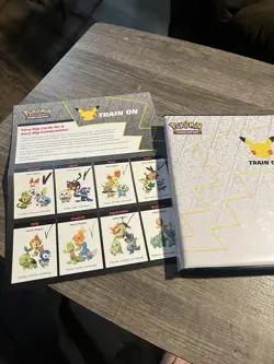 Pokemon 25th Anniversary Oversized Card Binder Includes Oversized Cards Gen 1-8 - Image 2
