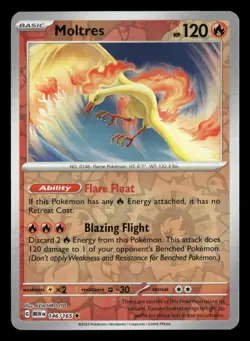 Moltres - 146/165 - Reverse Holo - 151 - Pokemon Card - NM/M - Image 1