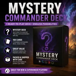 Mystery Commander Deck – 100 Cards – Ready to Play – MTG EDH - Budget Friendly - Image 1