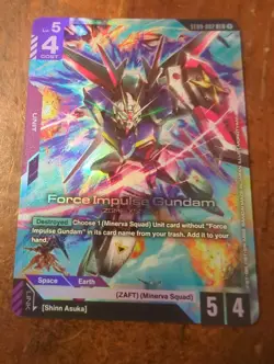 Force Impulse Gundam - ST09-002 - Gundam Card Game Destiny Ignition - Image 1