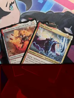 Thor WarMachine White Red Marvel Heroes Standard Legal MTG Custom 60 Card Deck - Image 1