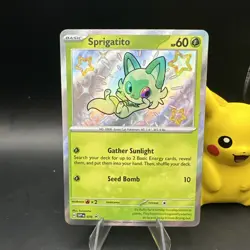 Sprigatito 076 SVP Scarlet & Violet Promo Cards Holo *mint - Image 1