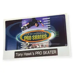 Sony PlayStation 1 Ps1 Tony Hawk’s Pro Skater Thps Official Memory Card Sticker - Image 1