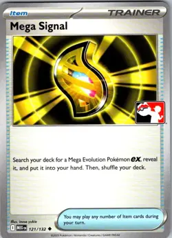Mega Signal 121/132 Prize Pack Series Cards NM - Image 1