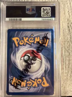 2001 P.M. Neo Revelation Entei Holo Card PSA 7 - Image 2