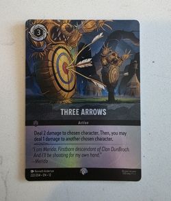 Disney Lorcana TCG Three Arrows 222/204 Epic Wilds Unknown - Image 1