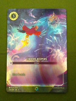 Disney Lorcana * Enchanted * Finders Keepers 210/204 Shimmering Skies Aladdin - Image 1