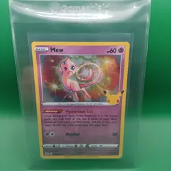 Pokemon TCG Celebrations Mew 011/025 25th Anniversary Stamped Holo Card Nm - Image 1