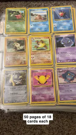 My Old Vintage Pokemon Card Collection - Image 1