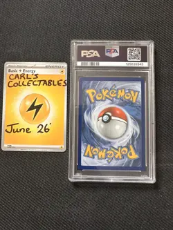 Pokemon Mew TCG Card Celebrations 011/025 Holo Rare 2021 25th Anniversary Psa 8 - Image 3