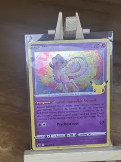 Pokemon Mew TCG 011/025 Celebrations 25th Anniversary Card - Image 1