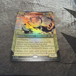 Iroh, Grand Lotus (Showcase) 349 MTG TLA Avatar: The Last Airbender Foil NM - Image 1