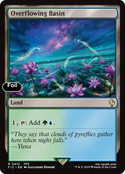 Overflowing Basin (Surge Foil) 410 Commander: FINAL FANTASY NM EN - Image 1