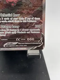 Regidrago V 184/195 Silver Tempest Alt Art Ultra Rare Holo Pokemon Card - Image 4