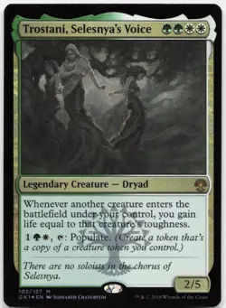Trostani, Selesnya's Voice 102 Guilds of Ravnica: Guild Kits MTG Foil NM - Image 1