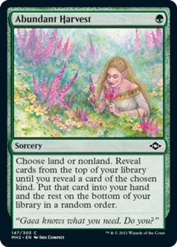 Abundant Harvest x4 - Modern Horizons 2 - NM-Mint, English - Modern Horizons 2 - Image 1