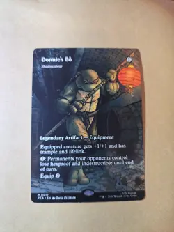 Donnie's Bo - Shadowspear (Borderless) Teenage Mutant Ninja Turtles Regular - Image 1