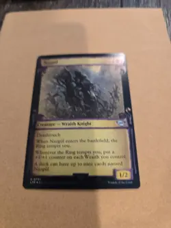 Nazgul (Showcase Scrolls Foil, Card #730) - MTG - Lord Of The Rings - NM - Image 2
