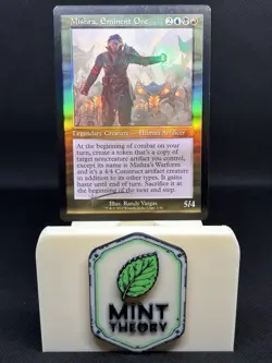 Mishra, Eminent One MTG (Retro Frame) Commander: the Brothers' War Foil LP - Image 1