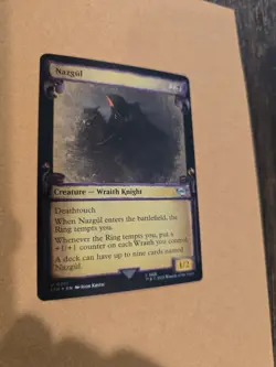 Nazgul (551) (Showcase Scroll Foil) - MTG - The Lord of the Rings Card #551 - NM - Image 3