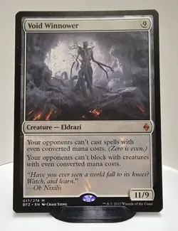 MTG Void Winnower Battle for Zendikar Mythic Rare Regular Excellent Conditon - Image 1