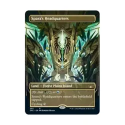 WotC Streets of New Capenna Spara's Headquarters (Borderless) (R) (Foil) NM - Image 1