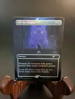 Fell the Mighty (2690) Secret Lair Drop MTG Foil Near Mint - Image 1