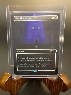 Fell the Mighty (2690) Secret Lair Drop MTG Foil Near Mint - Image 3
