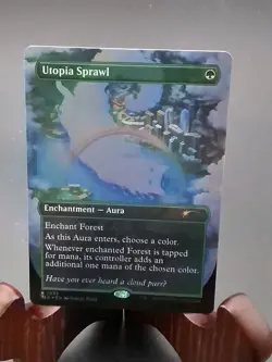 Utopia Sprawl (2693) Secret Lair Drop MTG Foil Near Mint - Image 1